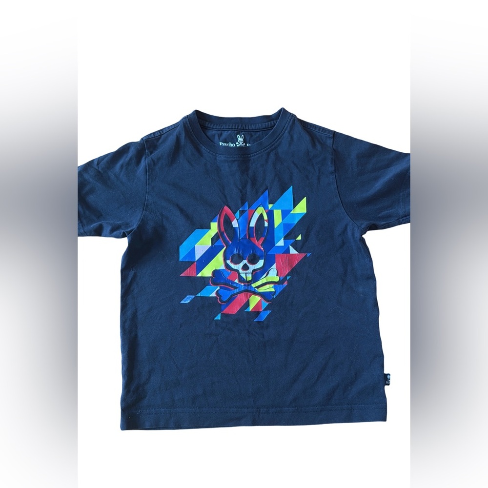 Psycho Bunny Kids Graphic Tee - Blue